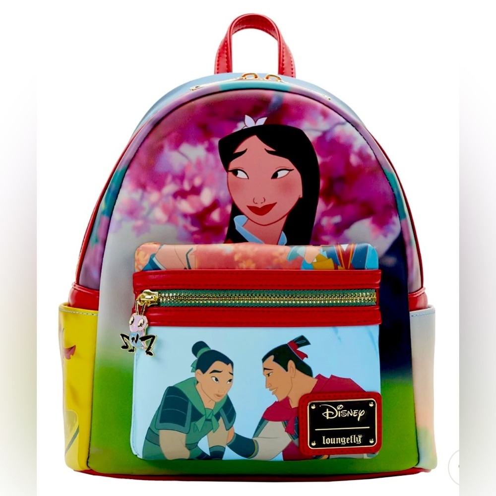 Loungefly Disney Mulan Princess Scene Mini Backpack NWT​